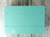 1960s TURQUOISE mint green Italian Bathroom Medicine CABINET by CM Torino