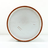 1970s CERAMIC PLANTER by MAREI Westgerman pottery, handpainted brown beige white
