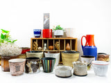 Danish Midcentury Ceramic Planter set by Kaj Henning Jensen for KH Keramik, 1970s