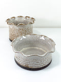 Danish Midcentury Ceramic Planter set by Kaj Henning Jensen for KH Keramik, 1970s
