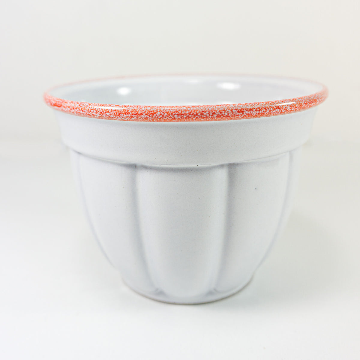 west german pottery plant pot Rare 60s white CERAMIC PLANTER by MAREI West Germany, 19/1 2393 – VINTARAMA