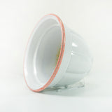 Rare 60s white CERAMIC PLANTER by MAREI West Germany, 19/1  2393