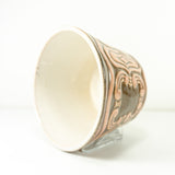 1960s WGP CERAMIC PLANTER by Bay Keramik 632-14, apricot rose gray