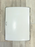 1960s Black White ITALIAN DESIGN Medicine Cabinet by Plastic Press Milano