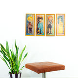 1970s BIG EYE CHILDREN framed prints, paintings by D. Golding 1 of 4