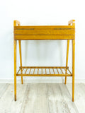 Exceptional 1960s SEWING or BEDSIDE TABLE midcentury end table