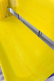 Iconic bright yellow 1970s FOLDABLE SERVING TROLLEY Dinett by Bremshey