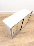 1960s Midcentury MEDICINE or Bathroom CABINET 'Gerda' with MIRROR Sliding Doors