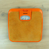 ORANGE 70s Midcentury Mechanical BATHROOM SCALE By Soehnle Westgermany