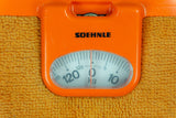 ORANGE 70s Midcentury Mechanical BATHROOM SCALE By Soehnle Westgermany