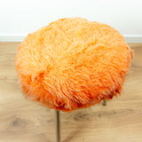 1960s Midcentury Design TRIPOD PLUSH STOOL from East Germany