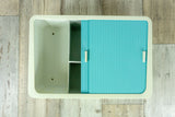 Original Westgerman 60s turquoise BATHROOM Medicine CABINET 1 of 2