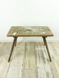 1930s VINTAGE rustic wooden MILKING STOOL bench