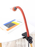 1980s IKEA Memphis Style CLAMP-ON LAMP K9701 in burgundy black