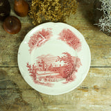 Rare 1930s vintage ENGLISH "HADDON HALL" rose pink Tableware by Johnson Brothers