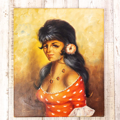 vintage wall decor and paintings