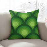 70s Retro Peacock Pillow Cover – Soft Cotton Blend Cushion Case