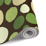 Retro Bubble Polka Dots Stick and Peel Wallpaper: Vintage Removable Mural