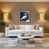 50s Retro Wall Sconces Set –  Smart LED, Geometric Colorful