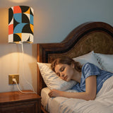 70s Retro Wall Sconces Set –  Smart LED, Geometric