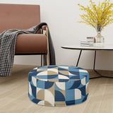 Retro 60s Inflatable Midcentury Modern Ottoman Footstool Seat