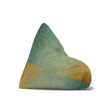 OMBRÉ Bean Bag Chair Cover | Cozy Floor Seating in 2 Sizes | Nature Calming Wabisabi Japandi Decor Gift | Blue Green Brown Gradient Style