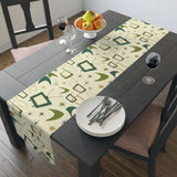 1950s 60s Retro Table Runner in 2 Sizes - Midcentury Home Decor - retro table linen