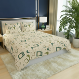 Retro 1960s Midcentury Bedding Set – Soft Quilt Cover in 4 Sizes