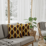 Retro Flower Pot - 70s Midcentury Scandi Style Plant Pot with Wooden Legs