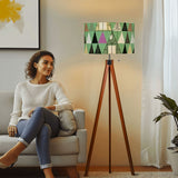 Mid-Century Modern Tripod Lamp – Retro Nordic Floor Light, Smart LED Control
