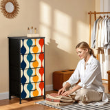 Midcentury Retro 60s 4-Drawer Dresser – Lightweight Storage Unit