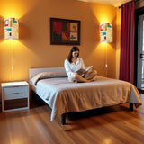 50s Retro Wall Sconces Set –  Smart LED, Geometric Colorful