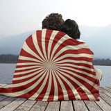 Atomic Era Retro Blanket – Cozy 70s Midcentury Home Decor