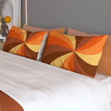 70s Retro Quilt Cover Set – Midcentury Bedding in All Sizes