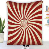 Atomic Era Retro Blanket – Cozy 70s Midcentury Home Decor