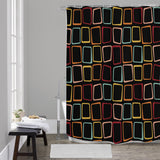 Pair of Retro Linen Shade Wall Sconces - Midcentury Modern Plug-in Lamps