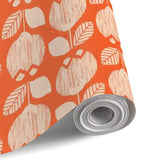 Retro 70s Stick and Peel Wallpaper: Mid-Century Modern Removable Mural