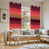 Retro 60s Blackout Curtains: Mid-Century Modern Thermal Panels