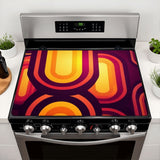 Midcentury Retro TV Trays Set of 4 with Wooden Storage Rack