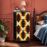 Midcentury Modern Retro 70s Dresser – Lightweight 4-Drawer Storage Unit