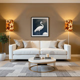 70s Retro Wall Sconces Set –  Smart LED, Flowers Orange