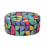 Retro Inflatable Footstool – 70s Midcentury Modern Ottoman