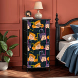 1960s Midcentury Retro Dresser – Lightweight 4-Drawer Storage