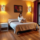 50s Retro Wall Sconces Set – Smart LED Geometric Colorful - retro wall sconces
