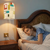 50s Retro Wall Sconces Set – Smart LED Geometric Colorful - retro wall sconces