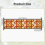Retro 70s Fence Privacy Screen – Waterproof Outdoor Balcony Cover