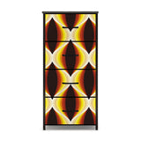 Midcentury Modern Retro 70s Dresser – Lightweight 4-Drawer Storage Unit