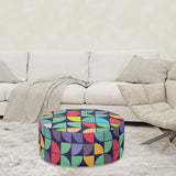 Retro Inflatable Footstool – 70s Midcentury Modern Ottoman
