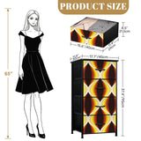 Midcentury Modern Retro 70s Dresser – Lightweight 4-Drawer Storage Unit