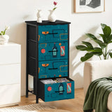 60s Atomic Design Dresser: Retro Midcentury Modern Storage - One Size - retro dresser